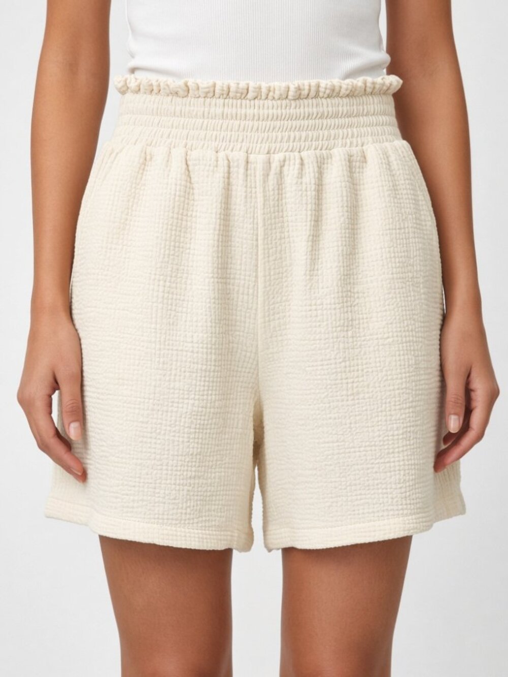 Billabong In The Waves Gauze Shorts Cream Size M NWT